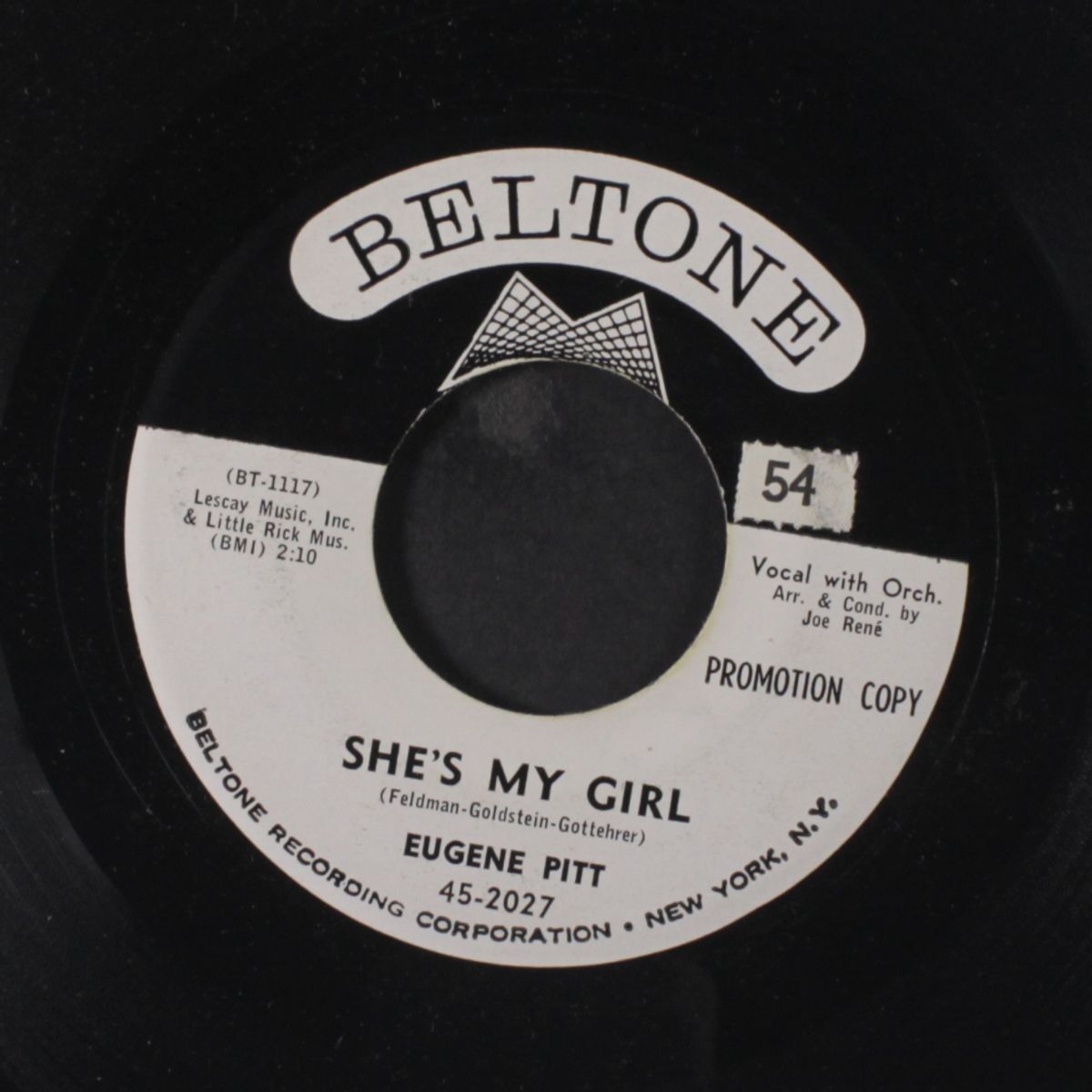 every day is like a year / she's my girl by EUGENE PITT