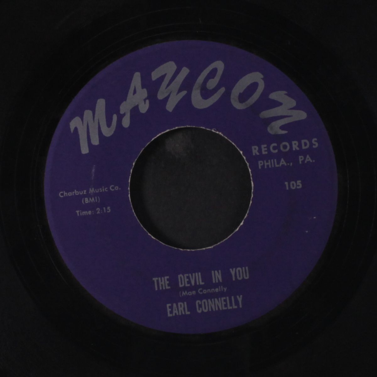i wonder why / the devil in you by EARL CONNELLY