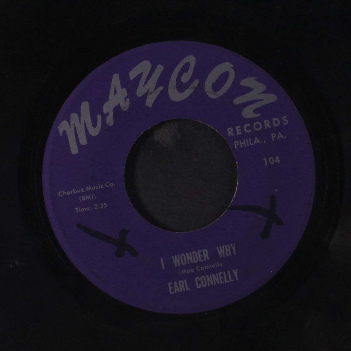 i wonder why / the devil in you by EARL CONNELLY