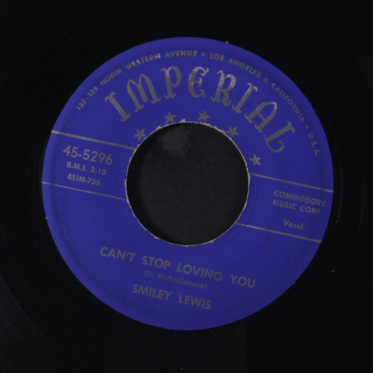 that certain door / can't stop loving you by SMILEY LEWIS