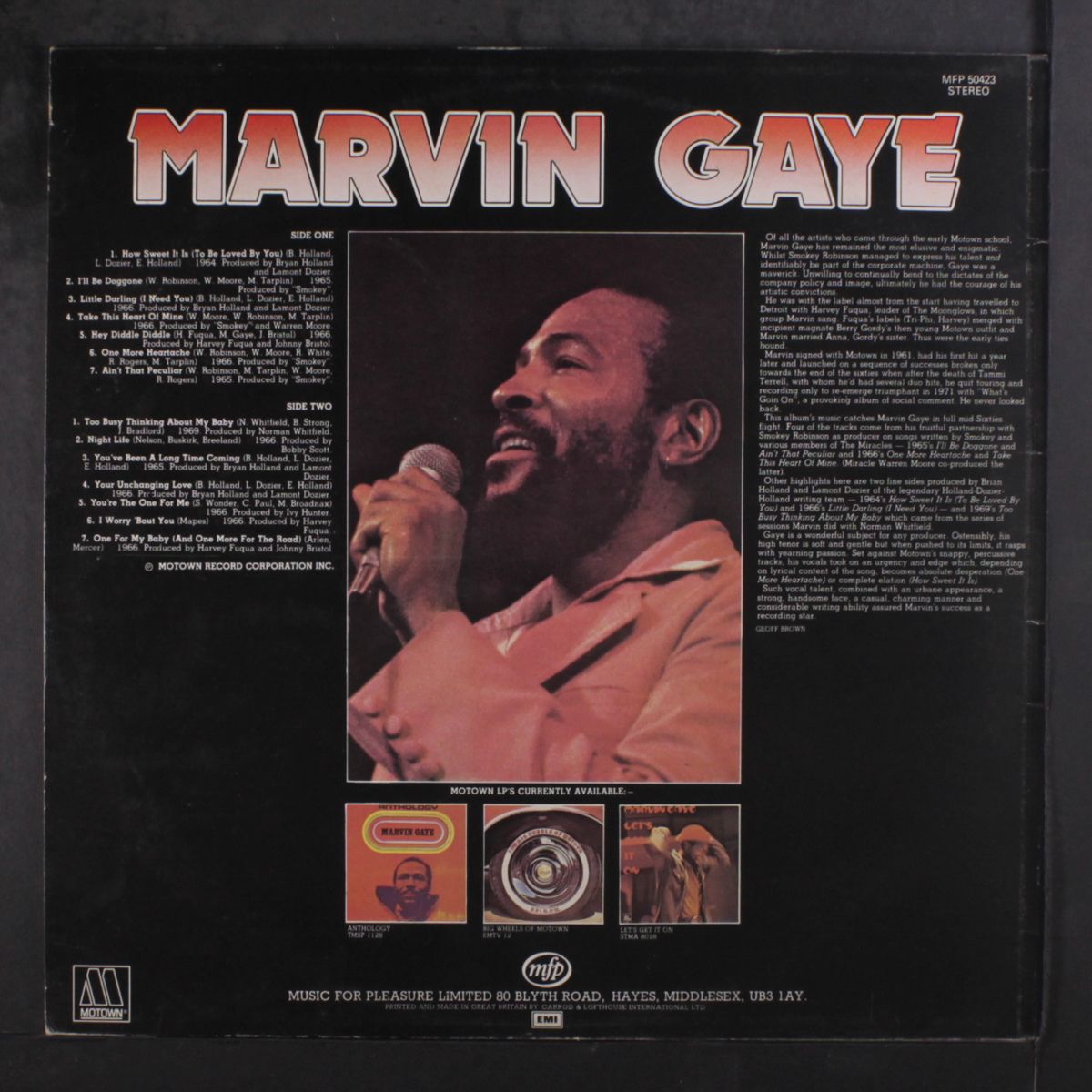 how sweet it is by MARVIN GAYE