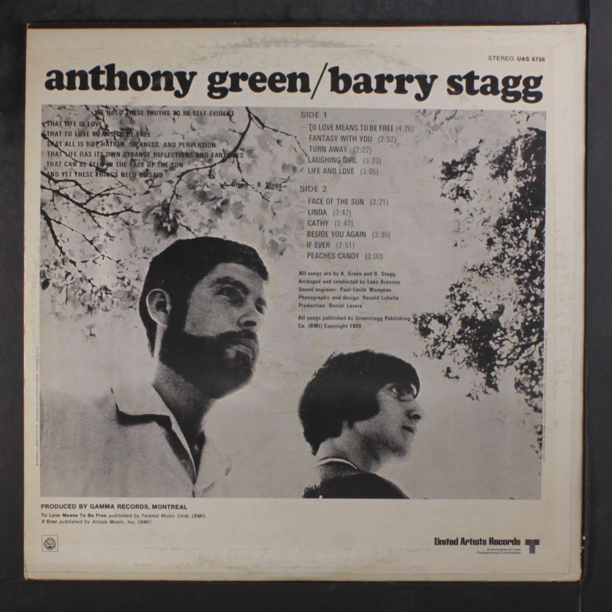 anthony green & barry stagg by ANTHONY GREEN & BARRY STAGG
