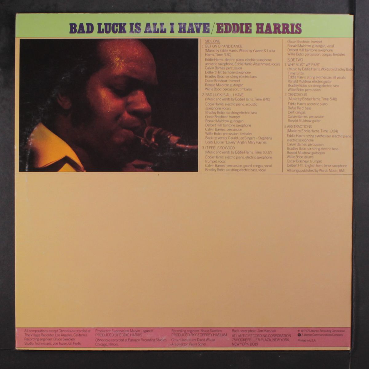 bad luck is all i have by EDDIE HARRIS