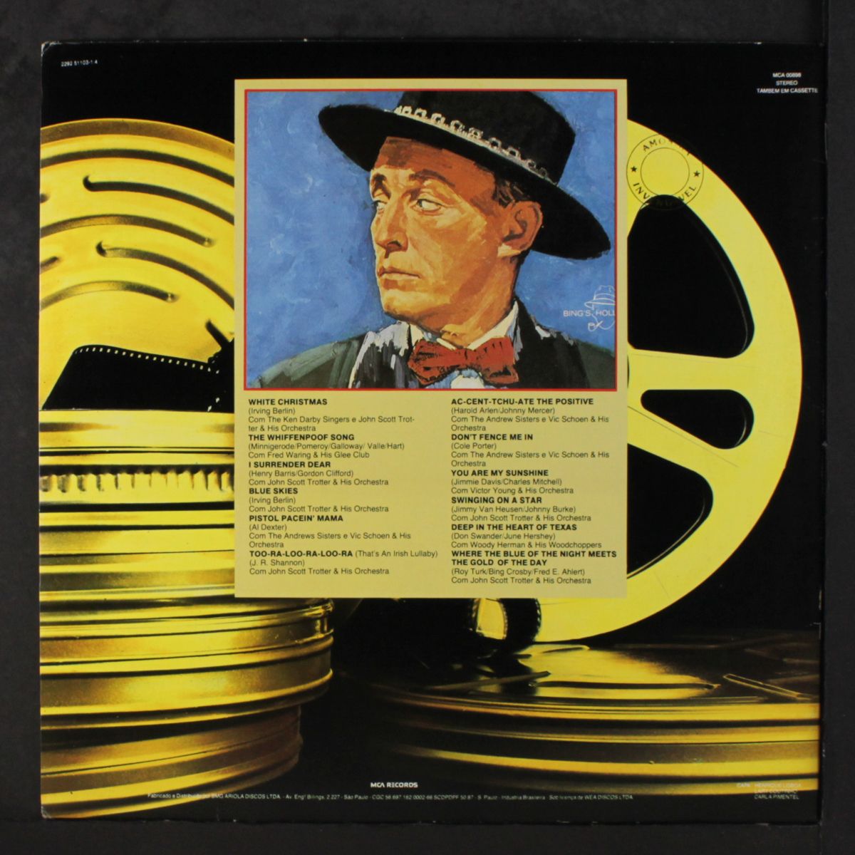 stars of hollywood by BING CROSBY