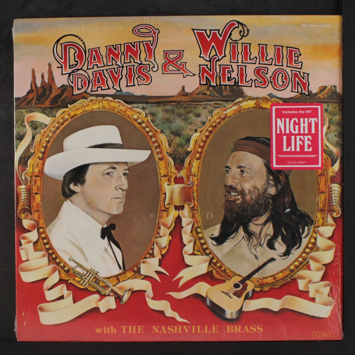 with the nashville brass by DANNY DAVIS & WILLIE NELSON