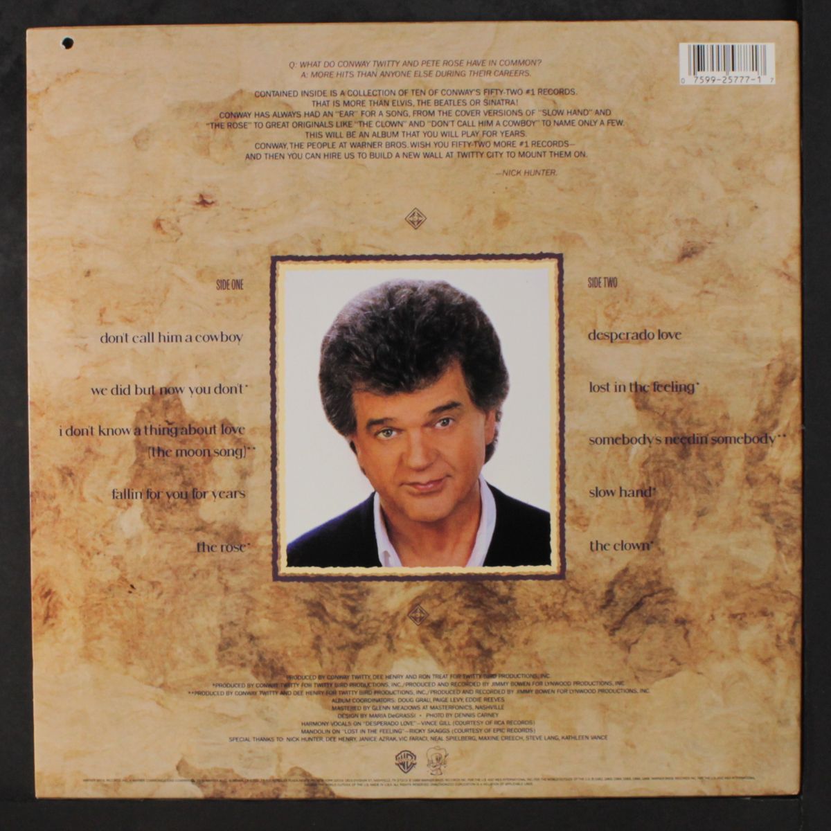 #1's: the warner brothers years by CONWAY TWITTY