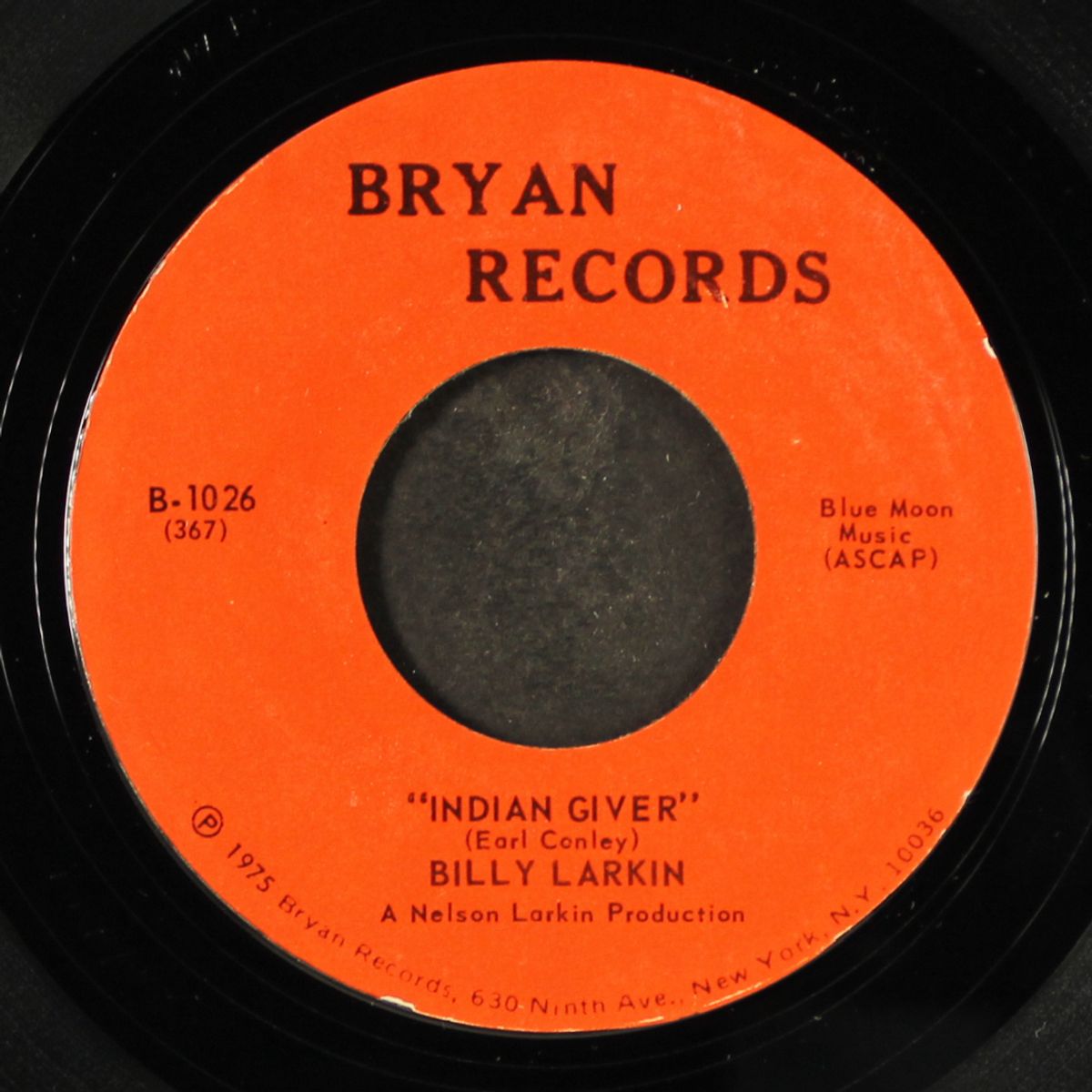 indian giver / mono by BILLY LARKIN