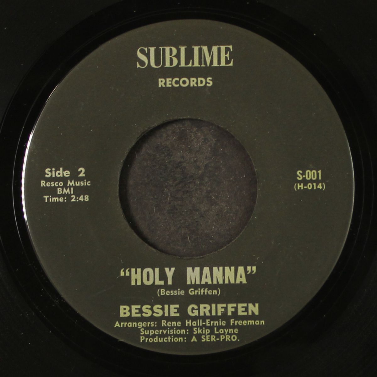 that's what my god is for / holy manna by BESSIE GRIFFIN