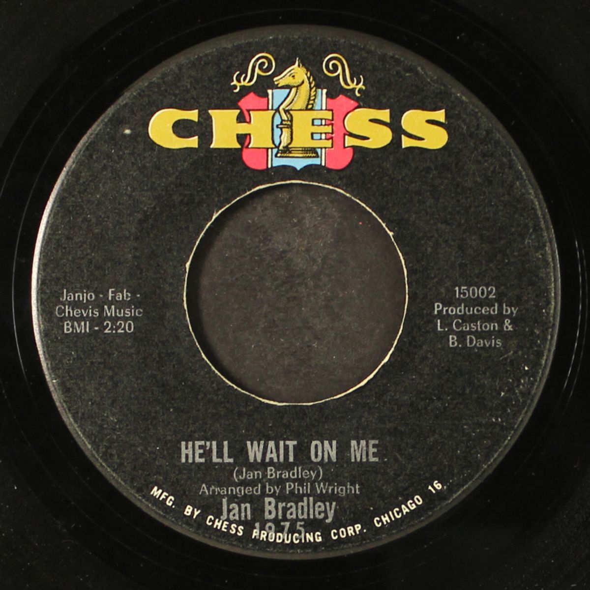 just a summer memory / he'll wait on me by JAN BRADLEY