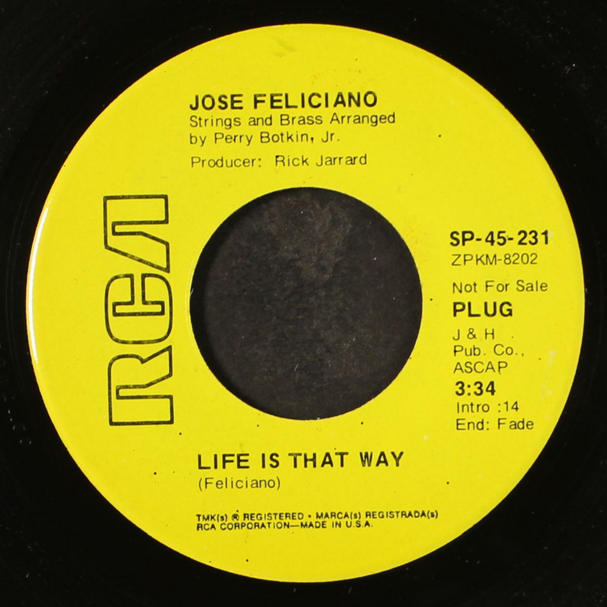 life is that way / pegao by JOSE FELICIANO