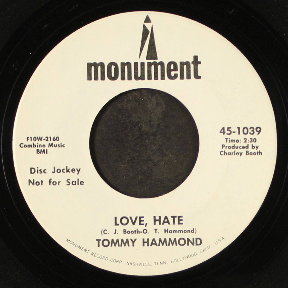 it's happening all over the world / love, hate by TOMMY HAMMOND