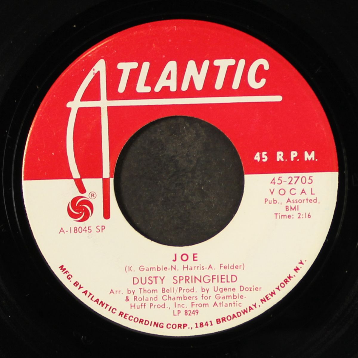 silly, silly, fool / joe by DUSTY SPRINGFIELD