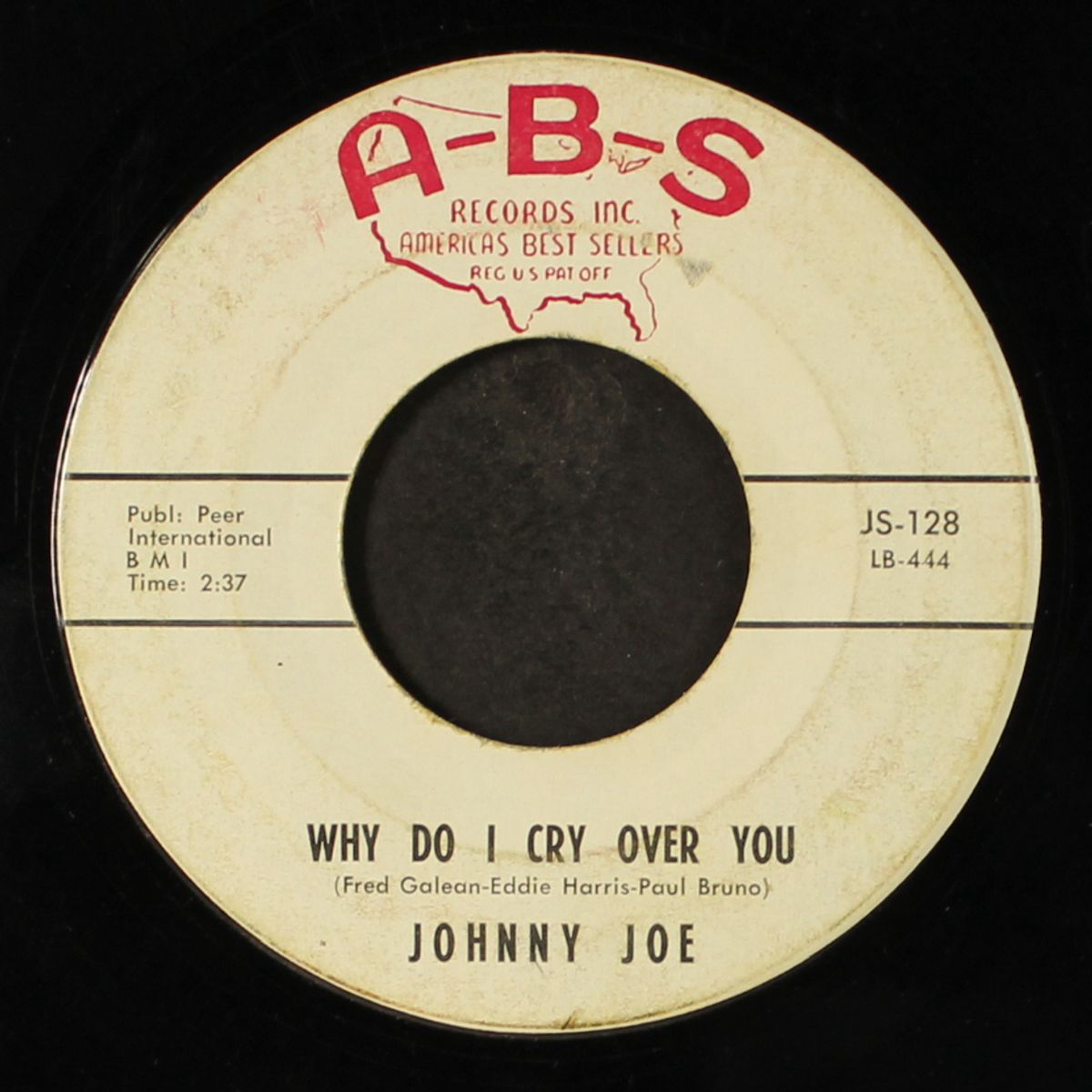 why do i cry over you / lonely log cabin by JOHNNY JOE
