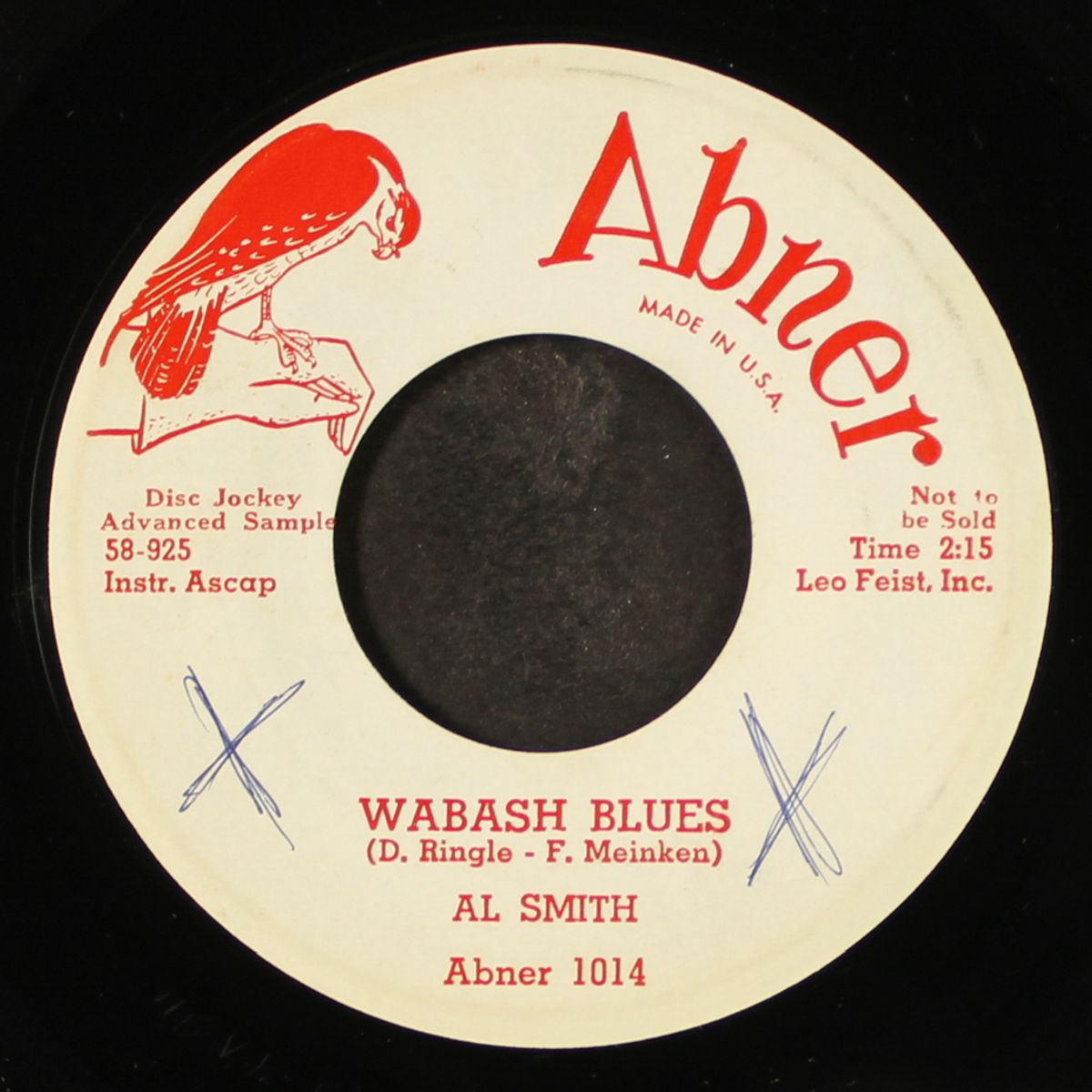 wabash blues / left field by AL SMITH