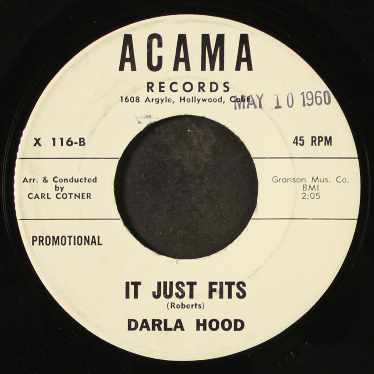 the flower of love / it just fits by DARLA HOOD