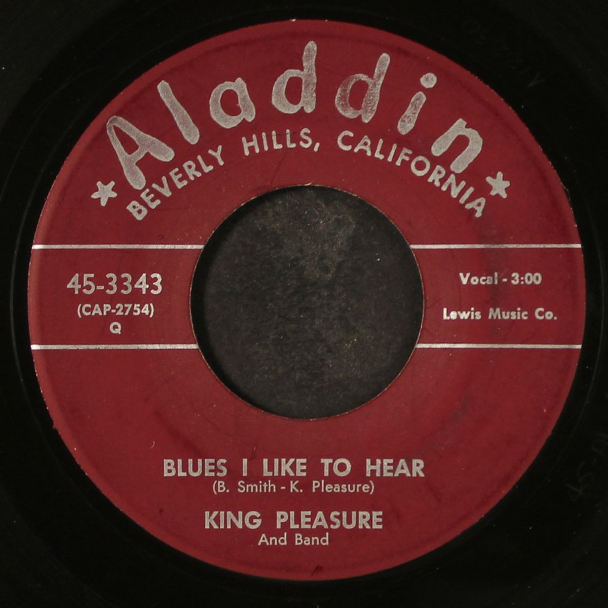 d.b. blues / blues i like to hear by KING PLEASURE