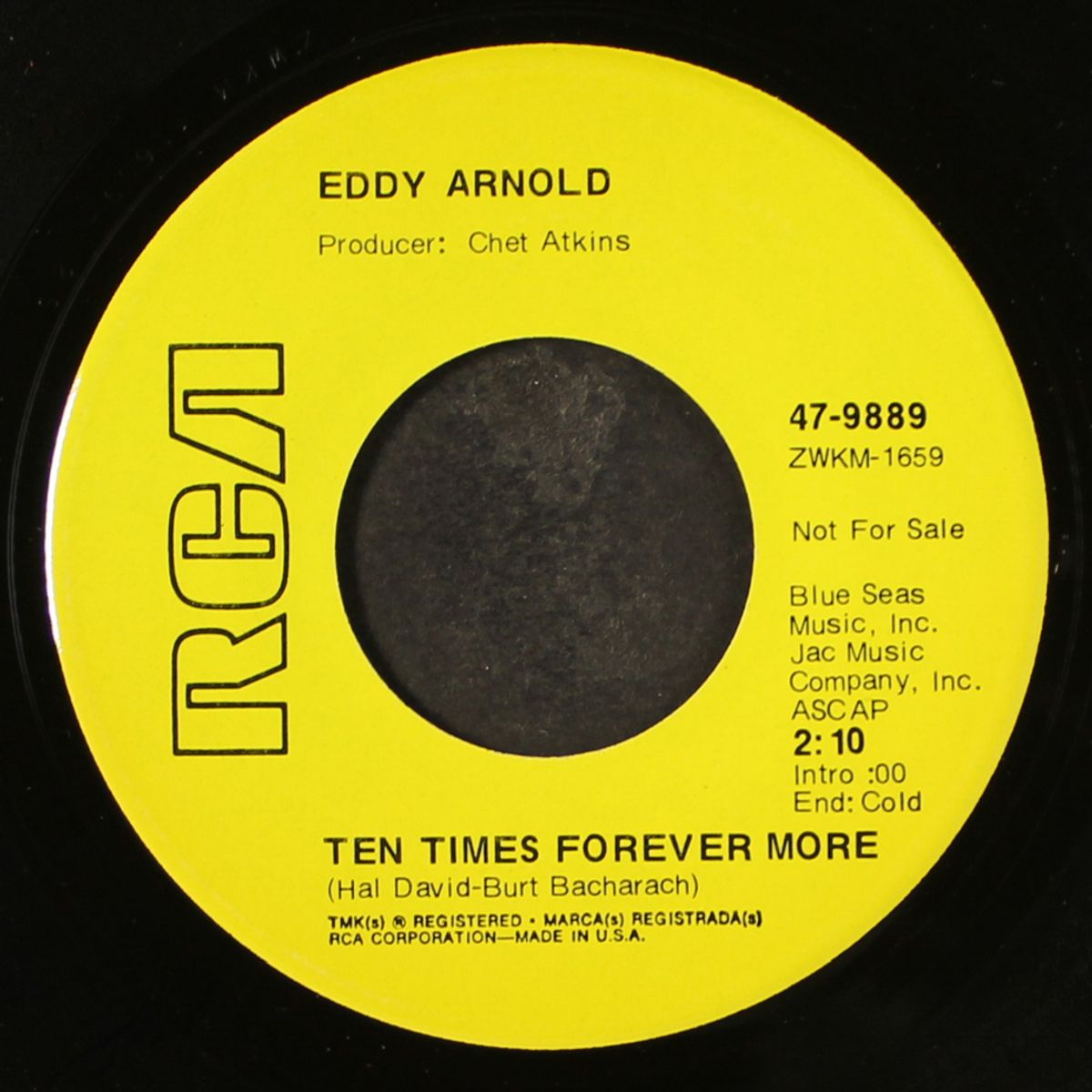 from heaven to heartache / ten times forever more by EDDY ARNOLD