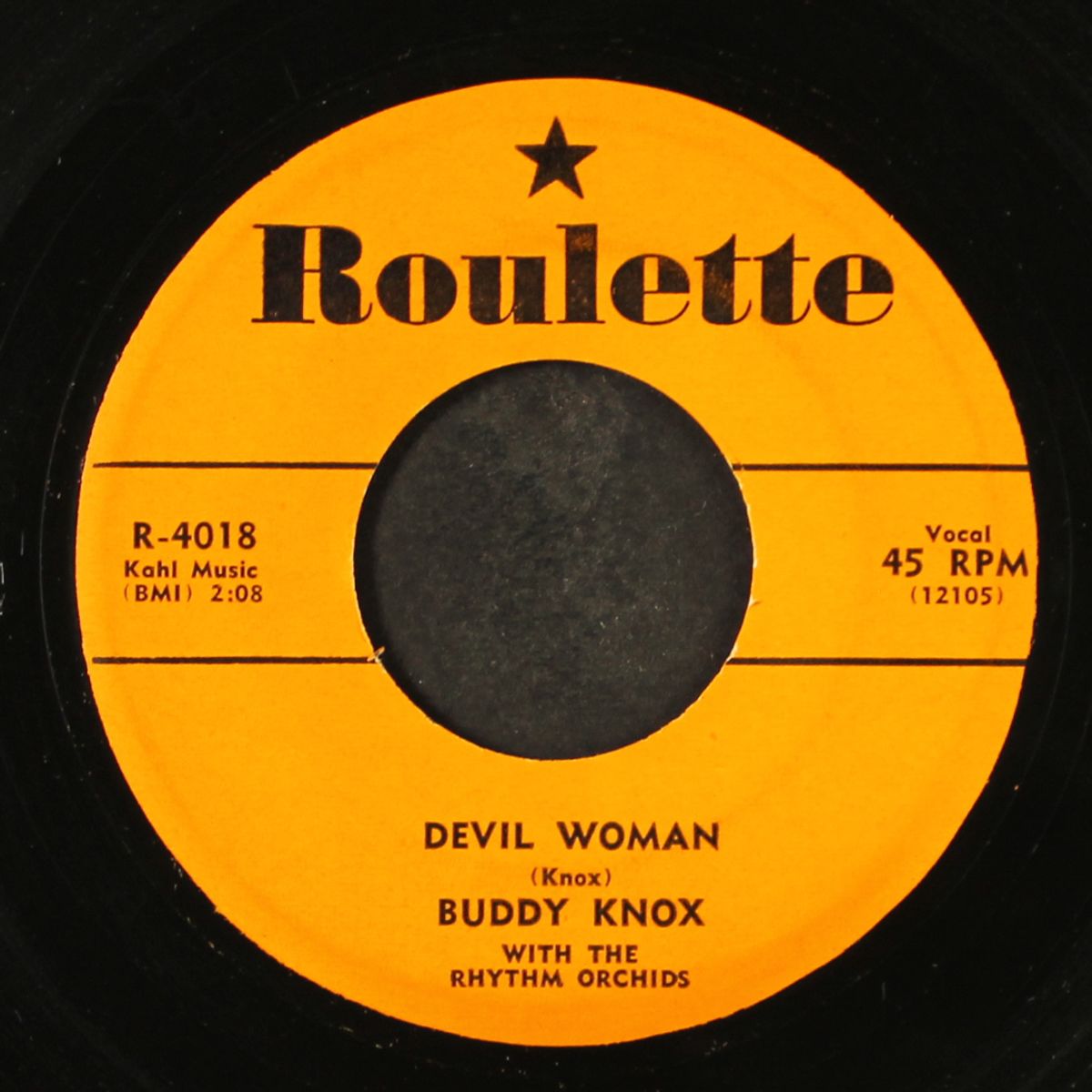 hula love / devil woman by BUDDY KNOX