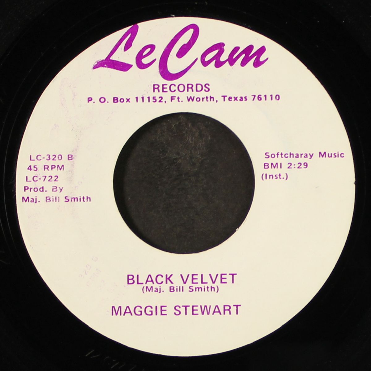 bye, bye, love / black velvet by MAGGIE STEWART