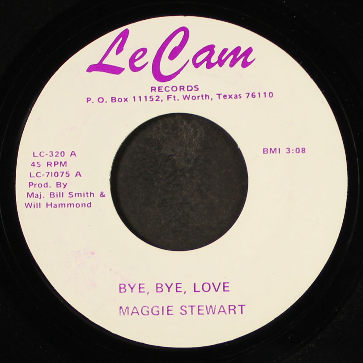 bye, bye, love / black velvet by MAGGIE STEWART