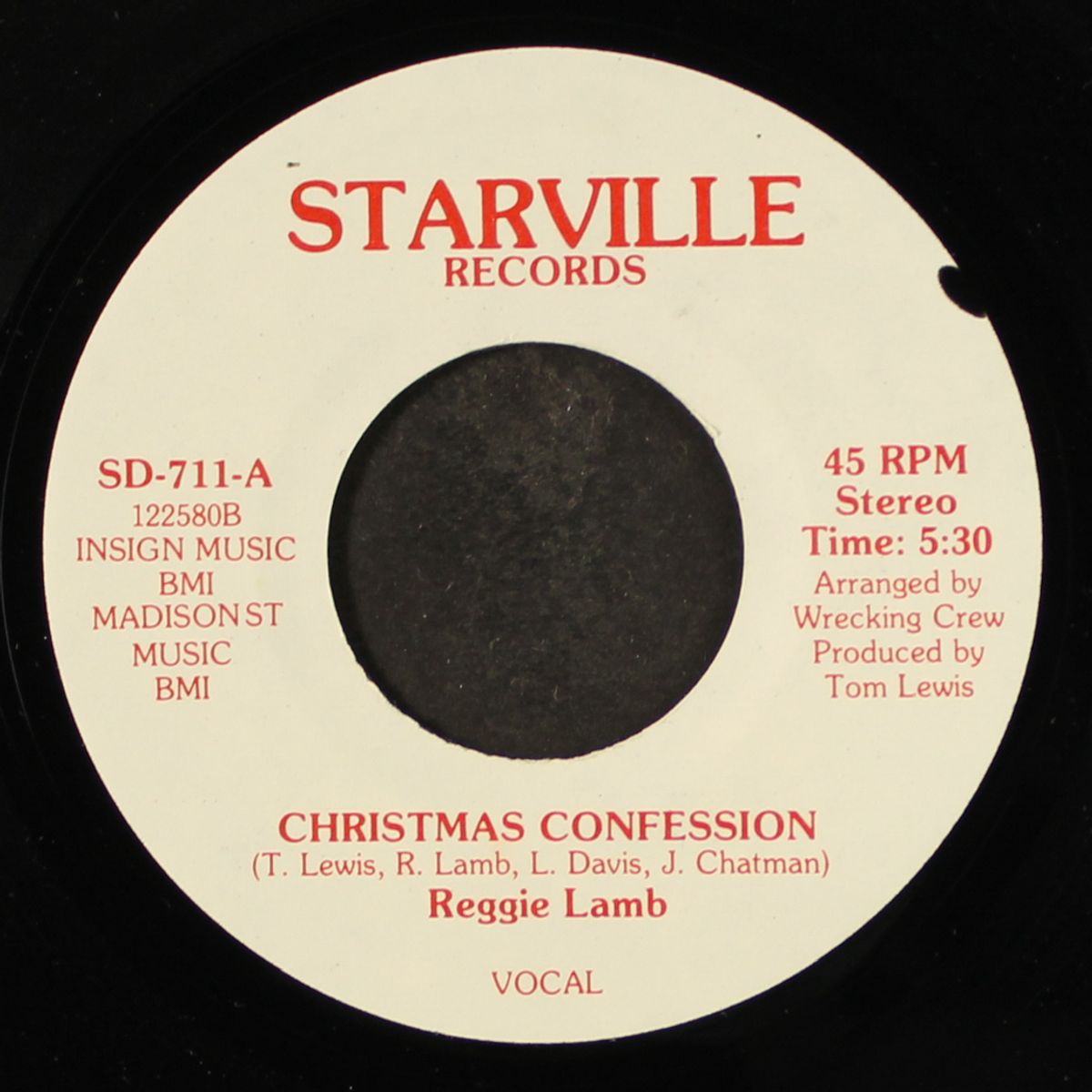 christmas confession by REGGIE LAMB