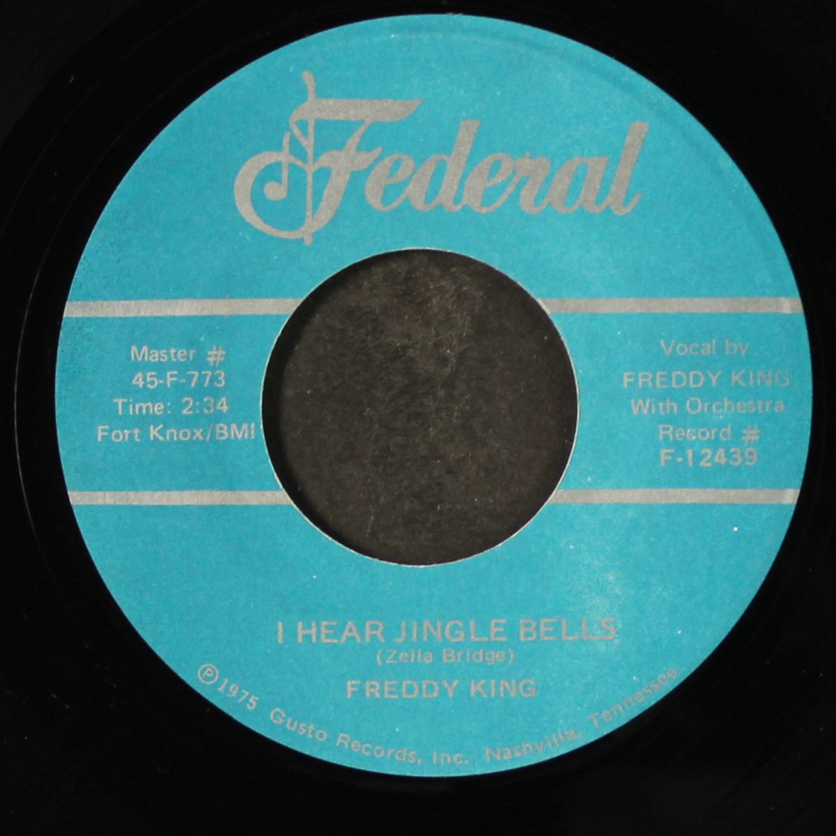 christmas tears / i hear jingle bells by FREDDY KING