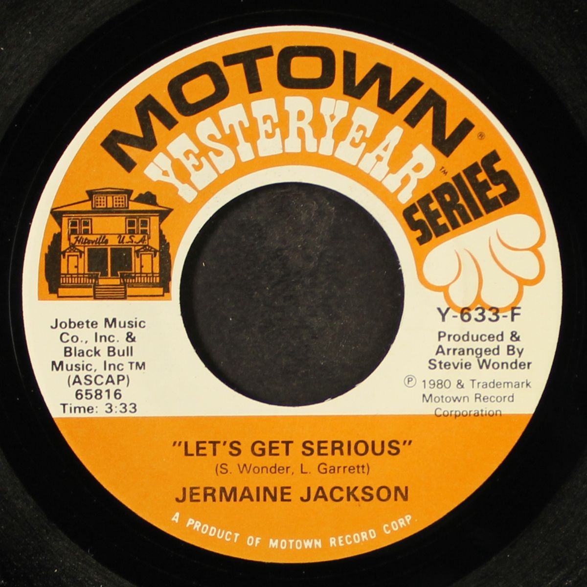 let's get serious / you're supposed to keep your love for me by JERMAINE JACKSON