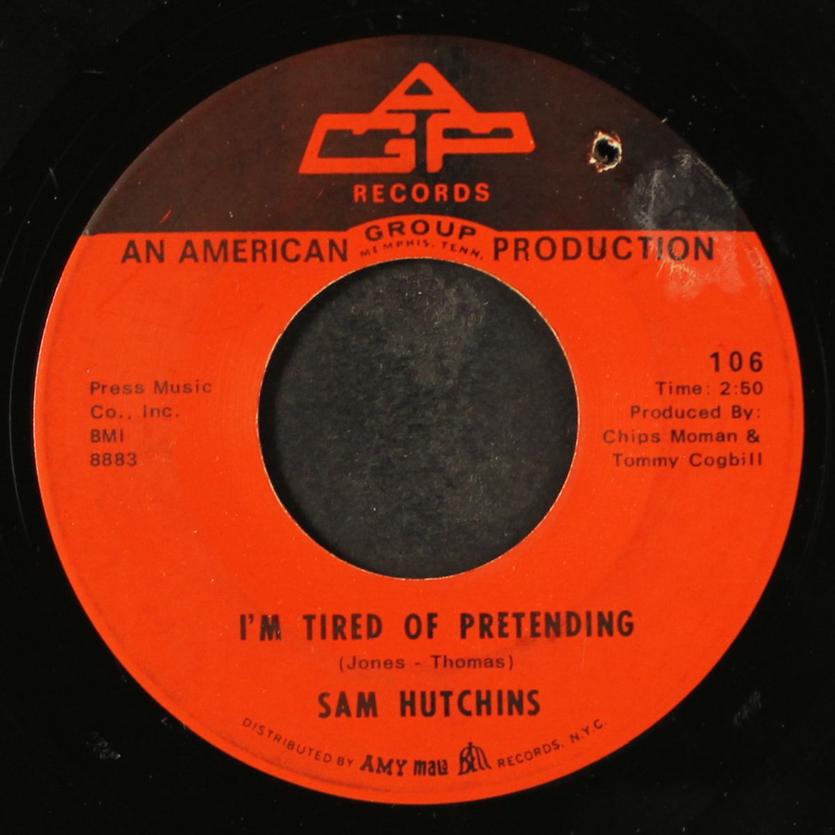 dang me / i'm tired of pretending by SAM HUTCHINS