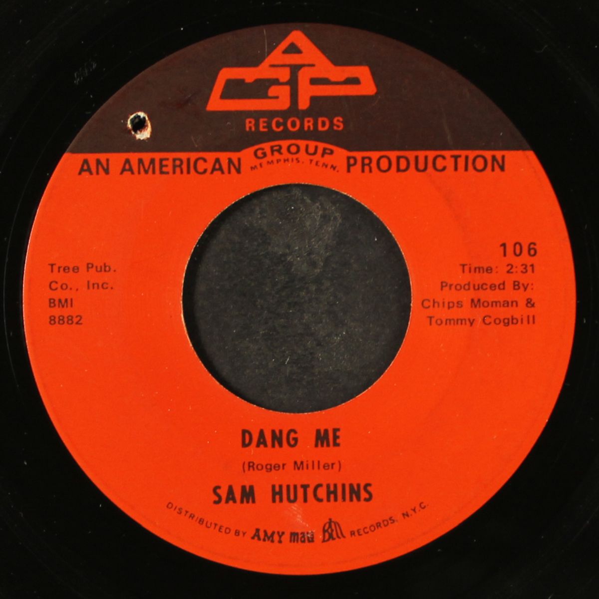 dang me / i'm tired of pretending by SAM HUTCHINS