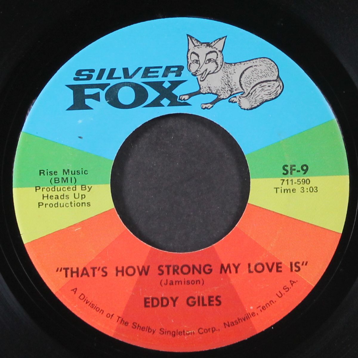 that's how strong my love is / so deep in love by EDDY GILES