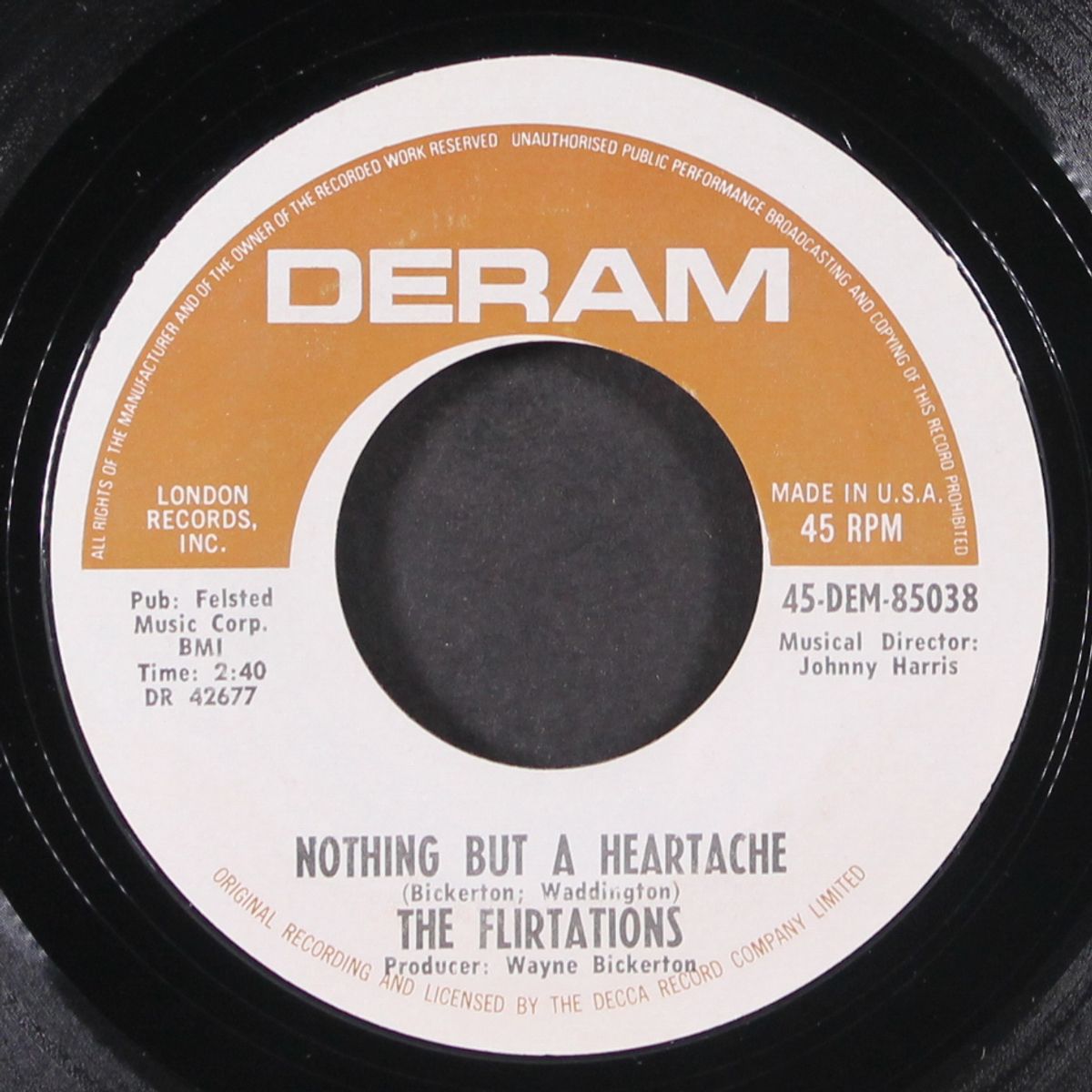 nothing but a heartache / how can you tell me? by FLIRTATIONS
