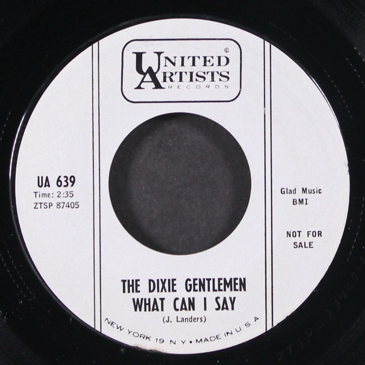 will you wait for me by DIXIE GENTLEMEN
