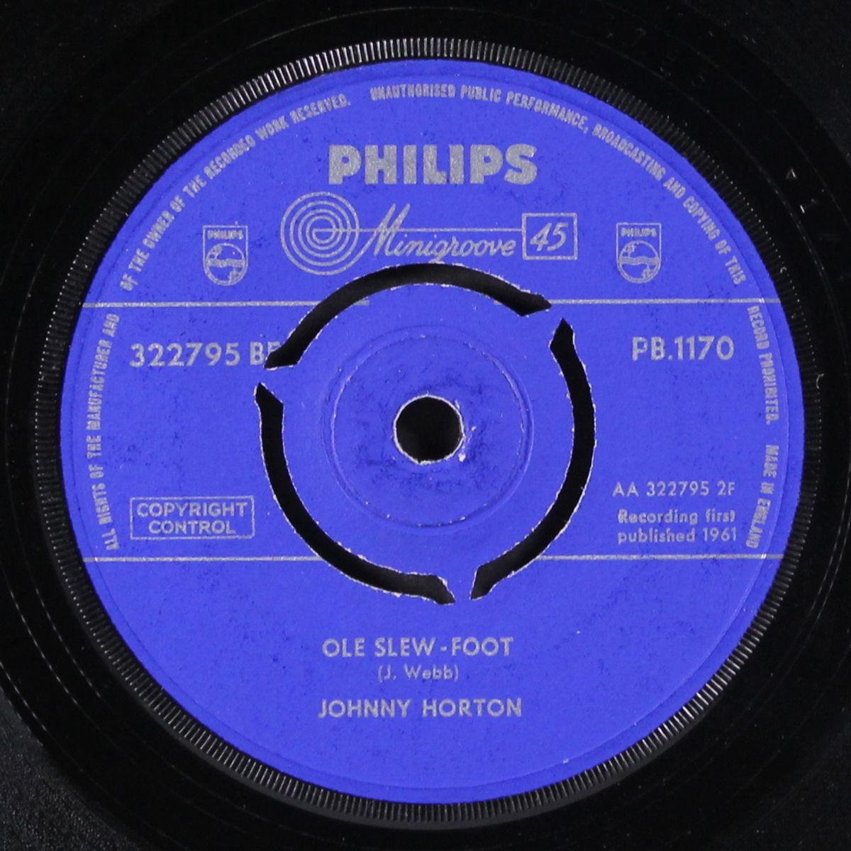 miss marcy / ole slew-foot by JOHNNY HORTON