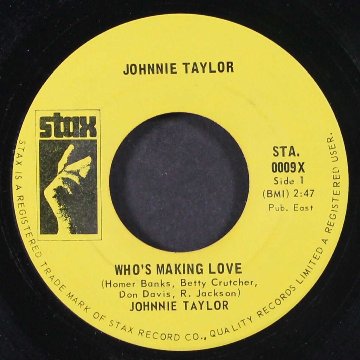 who's making love / i'm trying by JOHNNIE TAYLOR