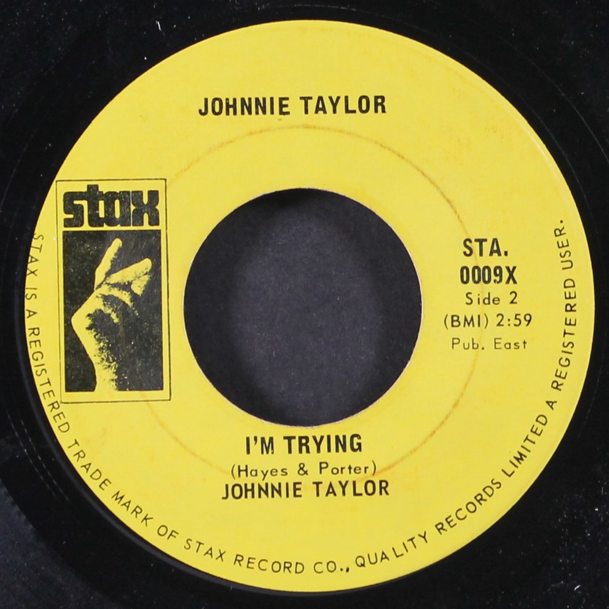 who's making love / i'm trying by JOHNNIE TAYLOR