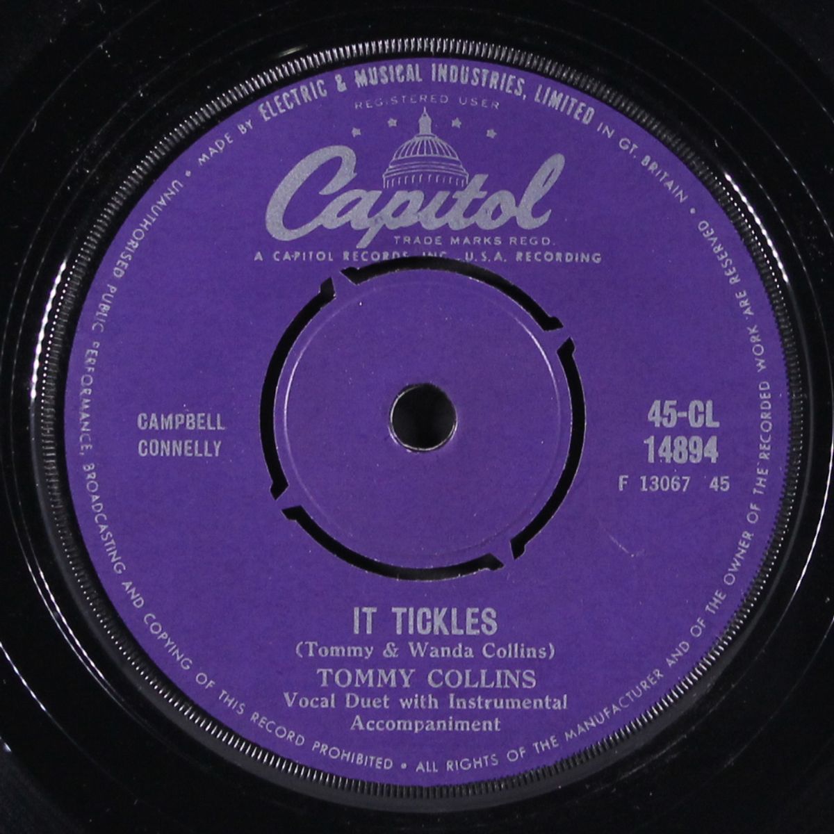 it tickles / let down by TOMMY COLLINS