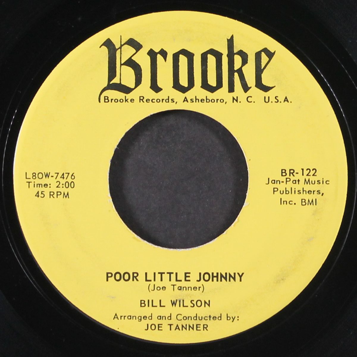 poor little johnny / one by BILL WILSON