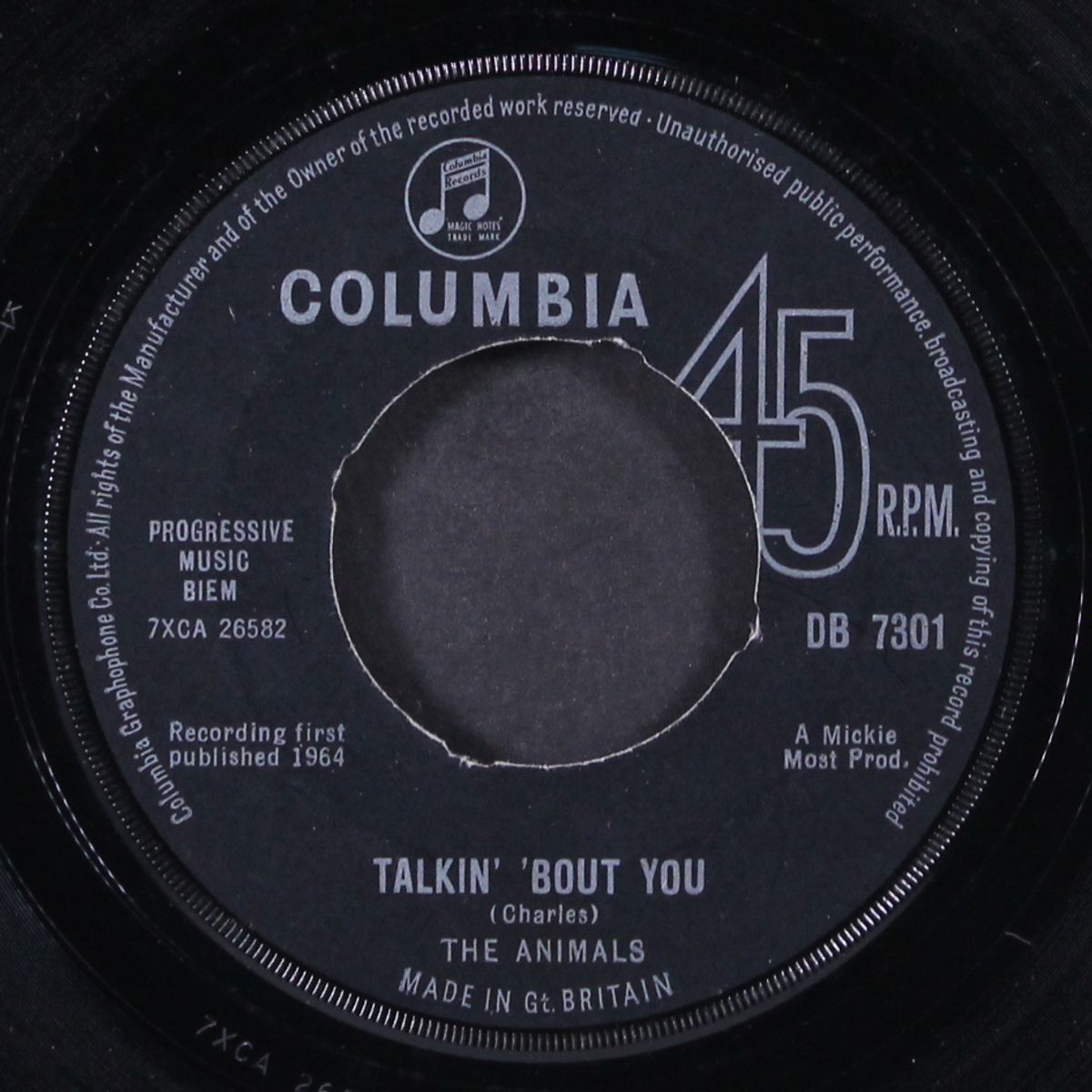the house of the rising sun / talkin' 'bout you by ANIMALS
