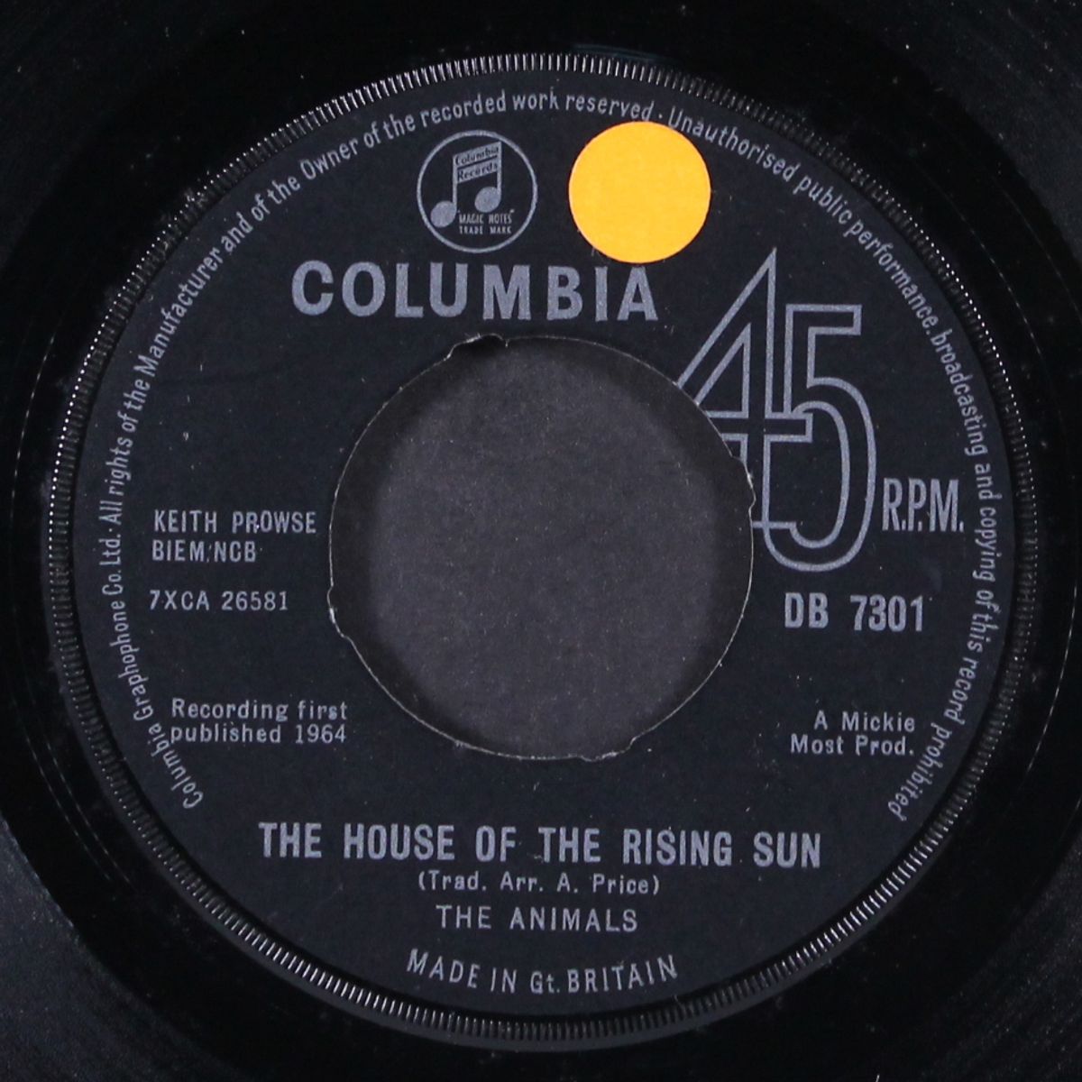 the house of the rising sun / talkin' 'bout you by ANIMALS
