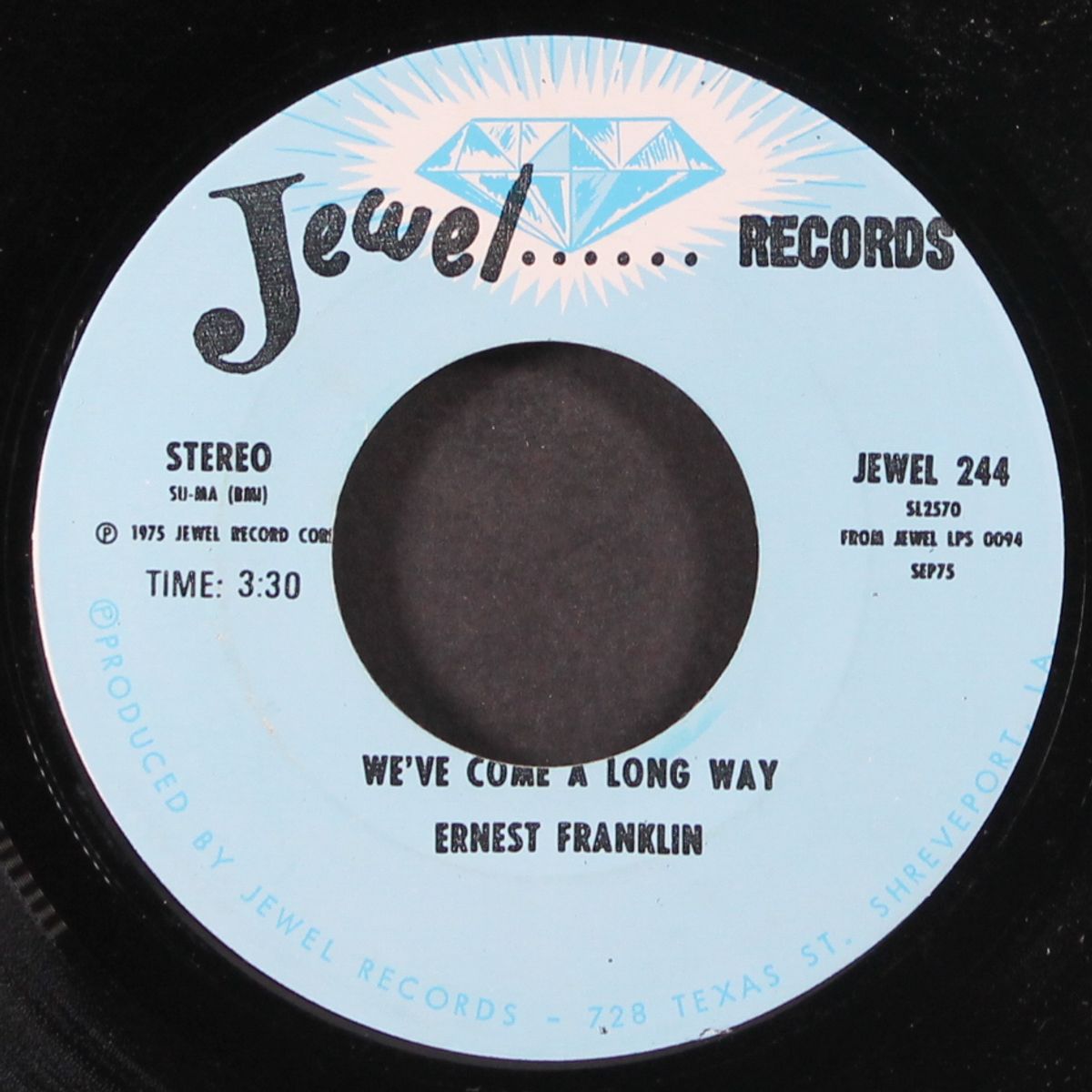 we've come along way / hold out till tomorrow by ERNEST FRANKLIN