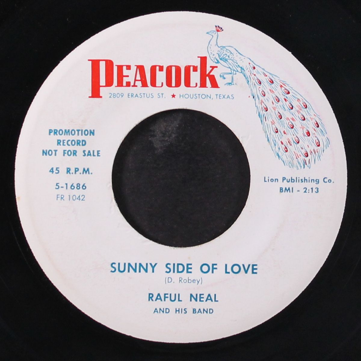 sunny side of love / crying hard by RAFUL NEAL