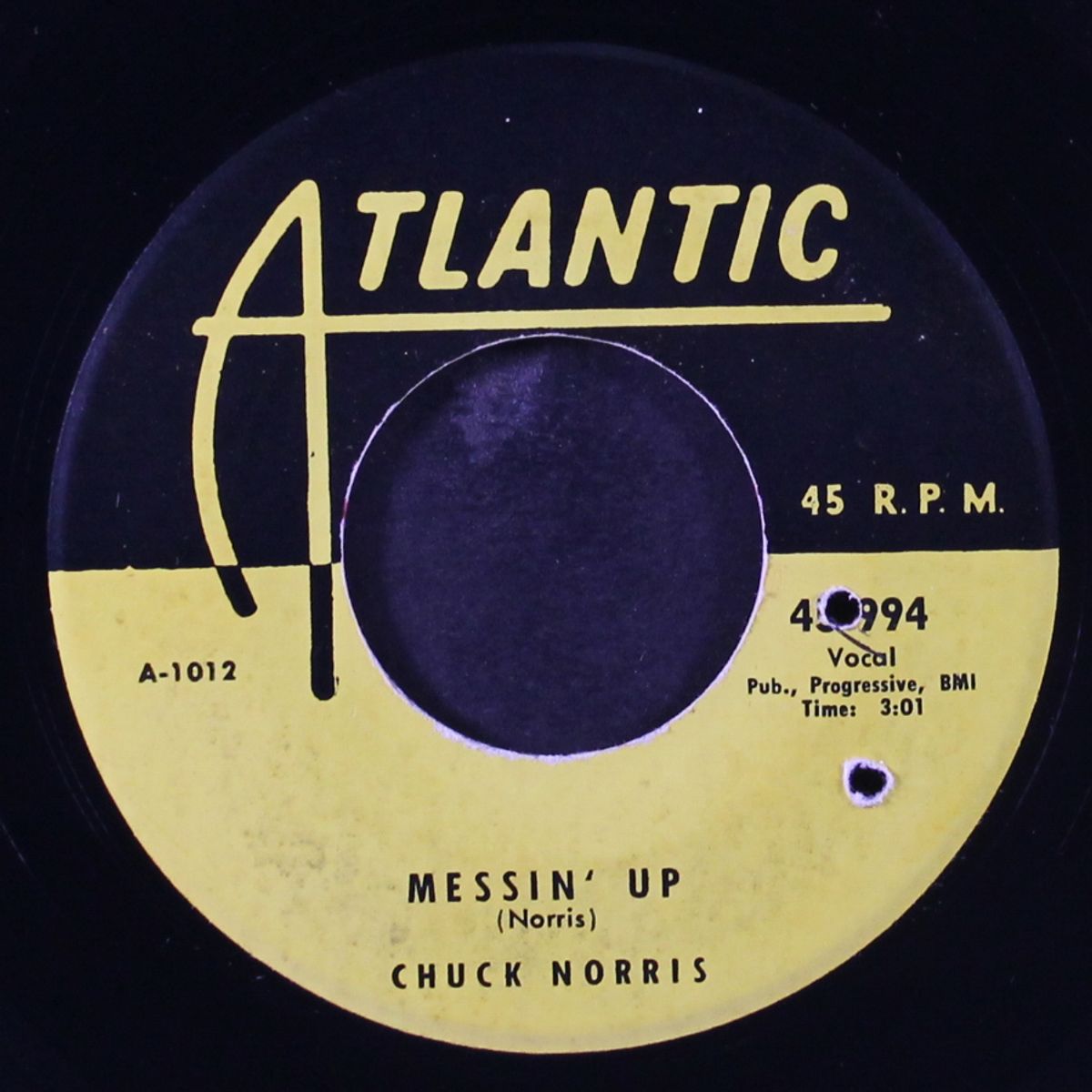 messin' up / let me know by CHUCK NORRIS