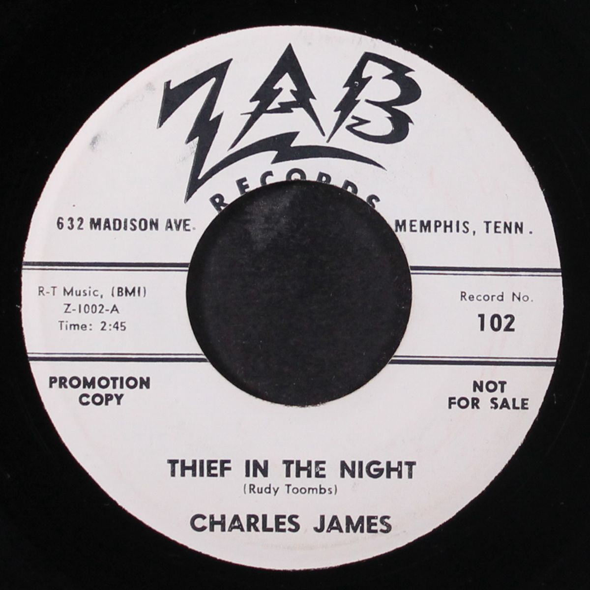 thief in the night / rockin' chair by CHARLES JAMES