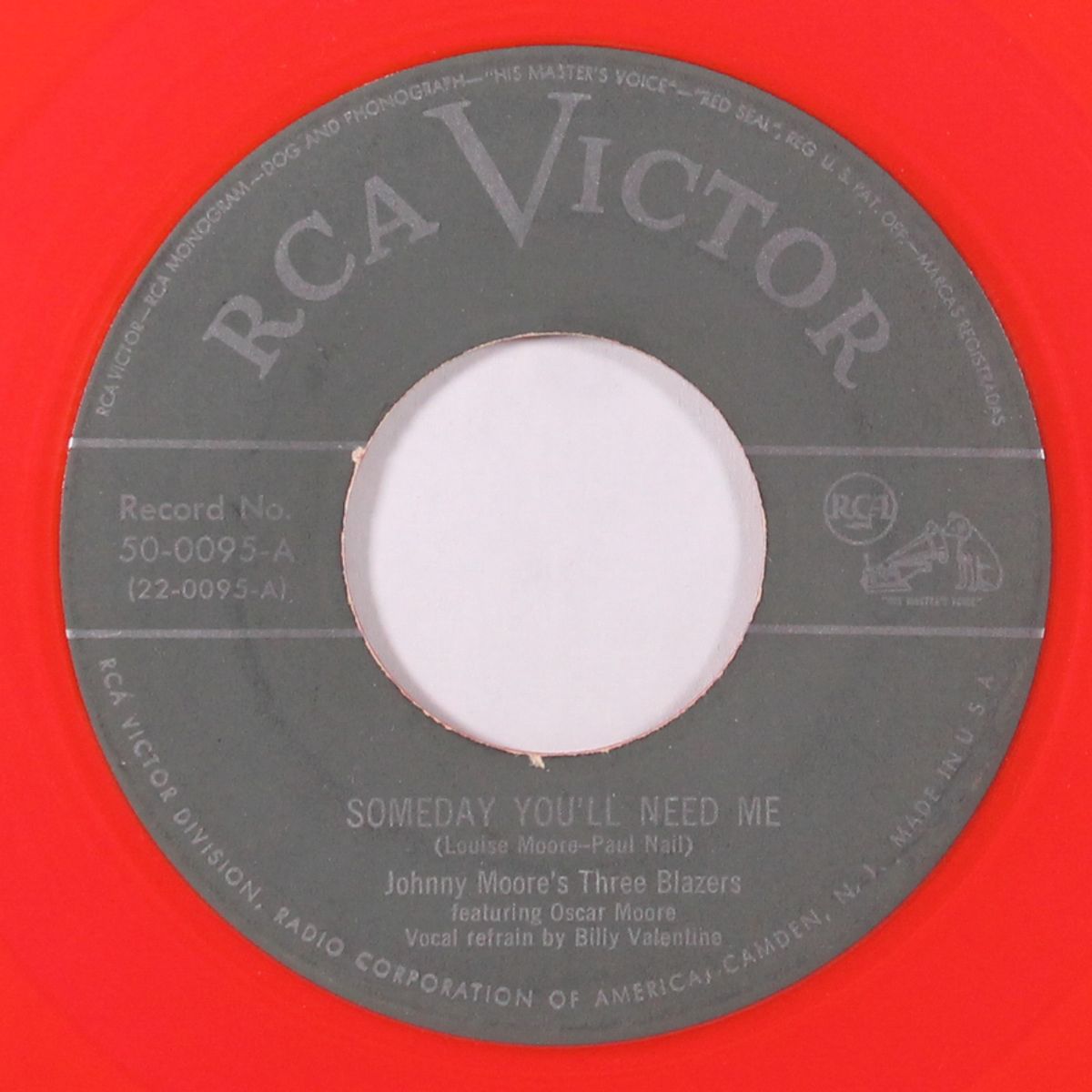 someday you'll need me / the jumping jack by JOHNNY MOORE'S THREE BLAZERS