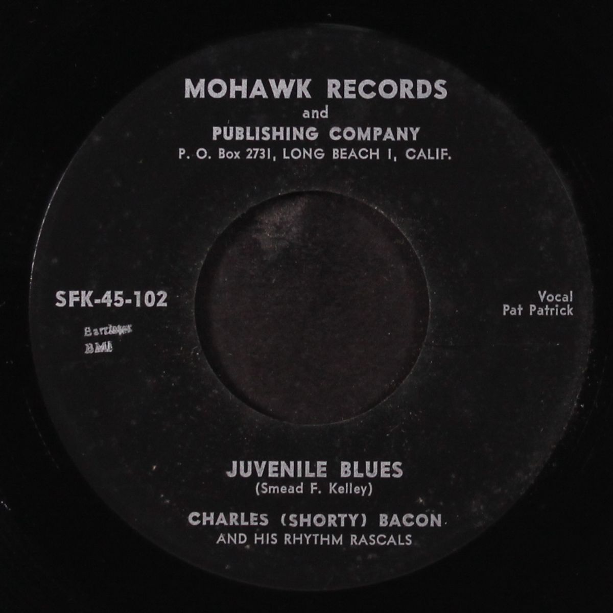 my friend old river / juvenile blues by CHARLES (SHORTY) BACON