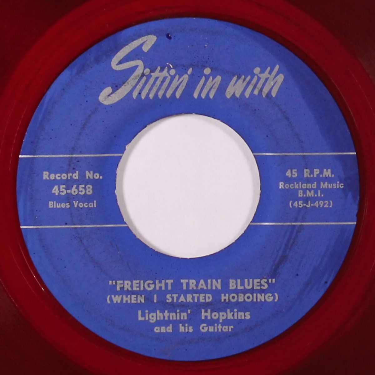 freight train blues / brokenhearted blues by LIGHTNIN' HOPKINS