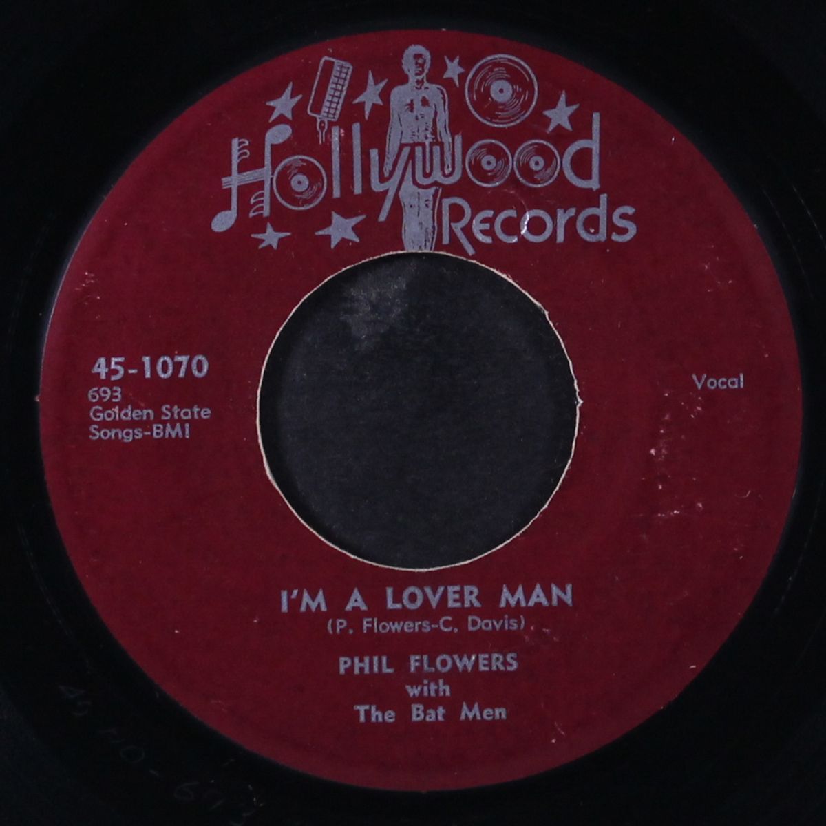 i'm a lover man / what it means to be blue by PHIL FLOWERS