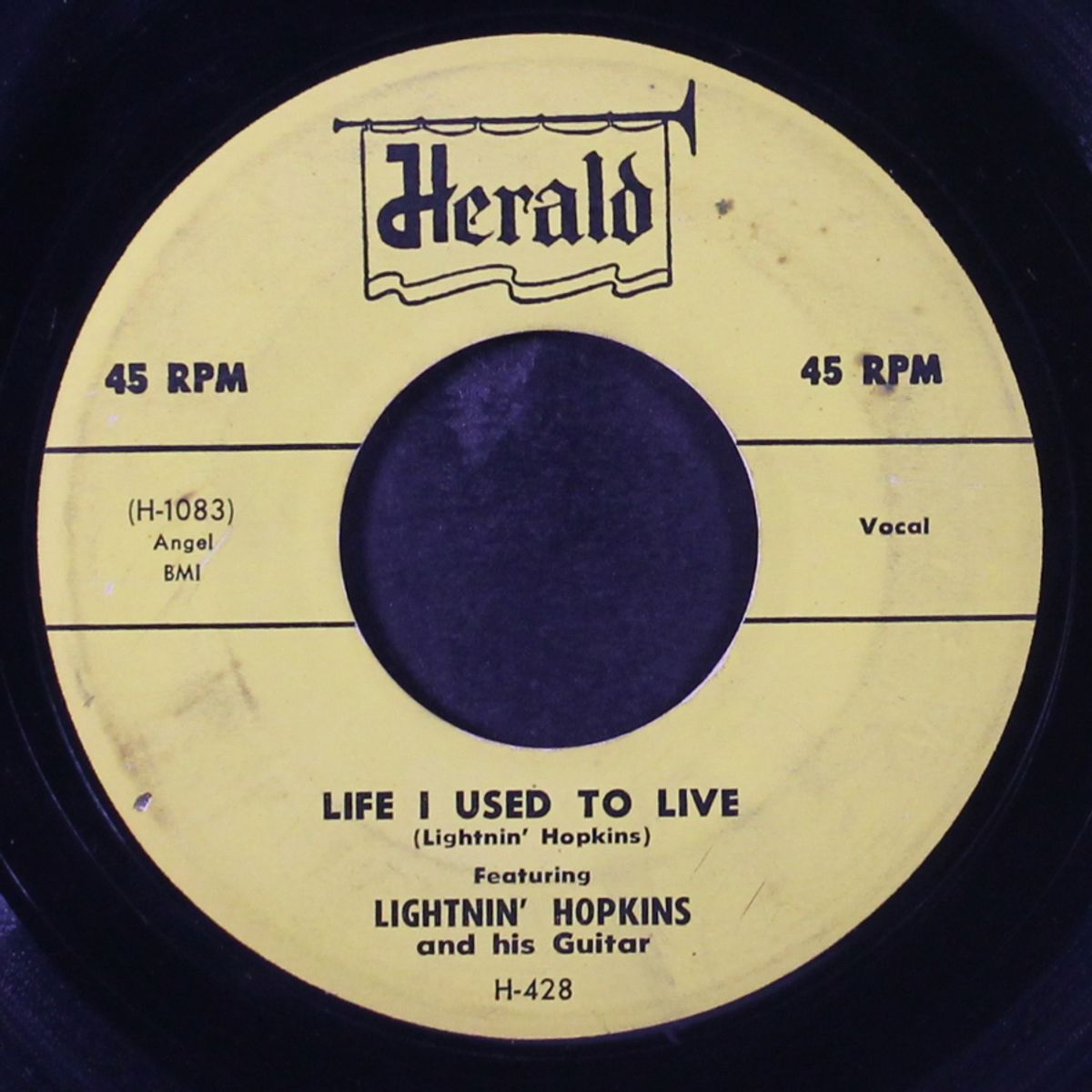 life i used to live / lightnin's special by LIGHTNIN' HOPKINS
