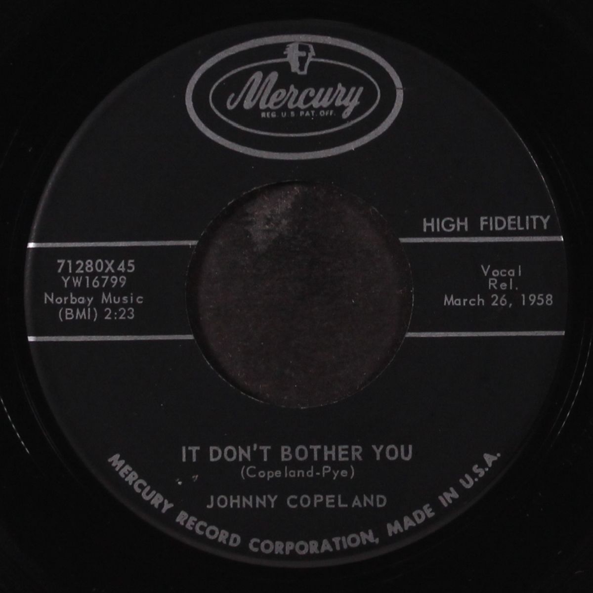 rock and roll lily / don't bother me by JOHNNY COPELAND