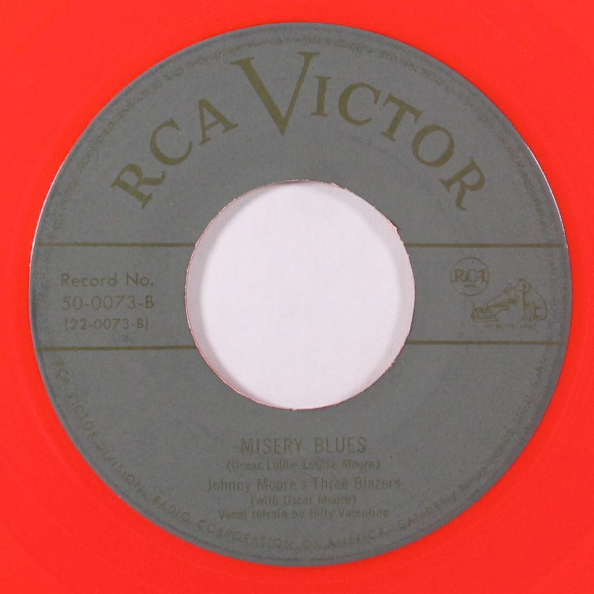misery blues / rock with it by JOHNNY MOORE'S THREE BLAZERS